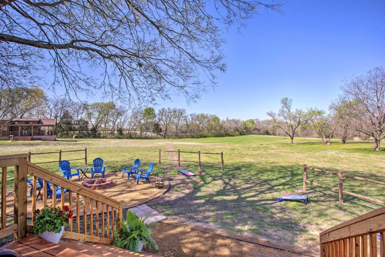 Cozy Mckinney Tiny Home With Porch And Fire Pit! Exterior foto