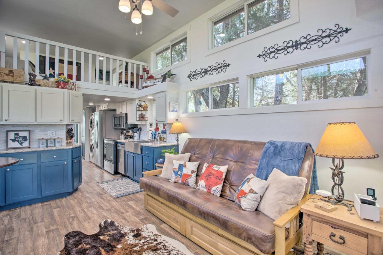 Cozy Mckinney Tiny Home With Porch And Fire Pit! Exterior foto