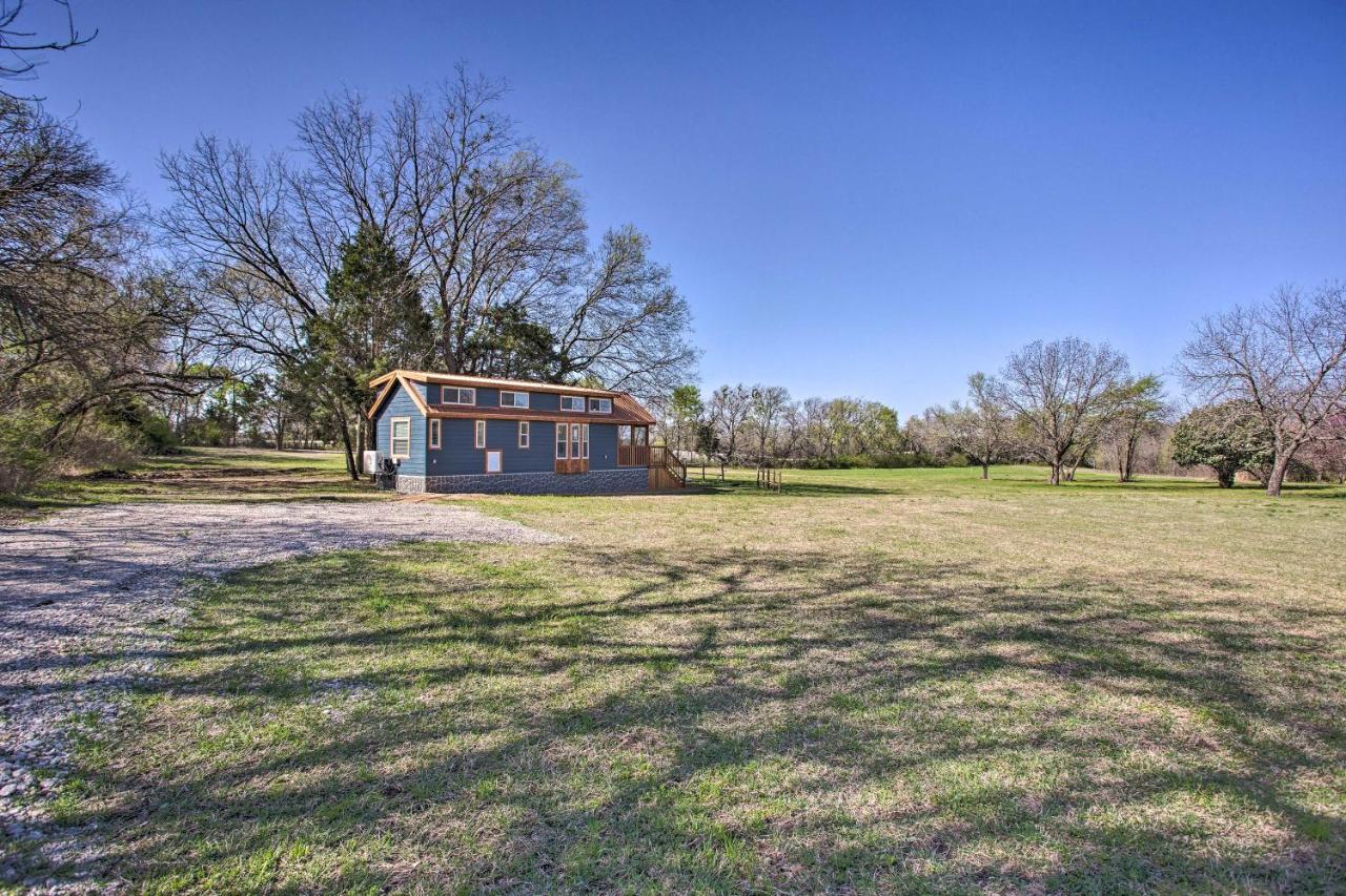 Cozy Mckinney Tiny Home With Porch And Fire Pit! Exterior foto