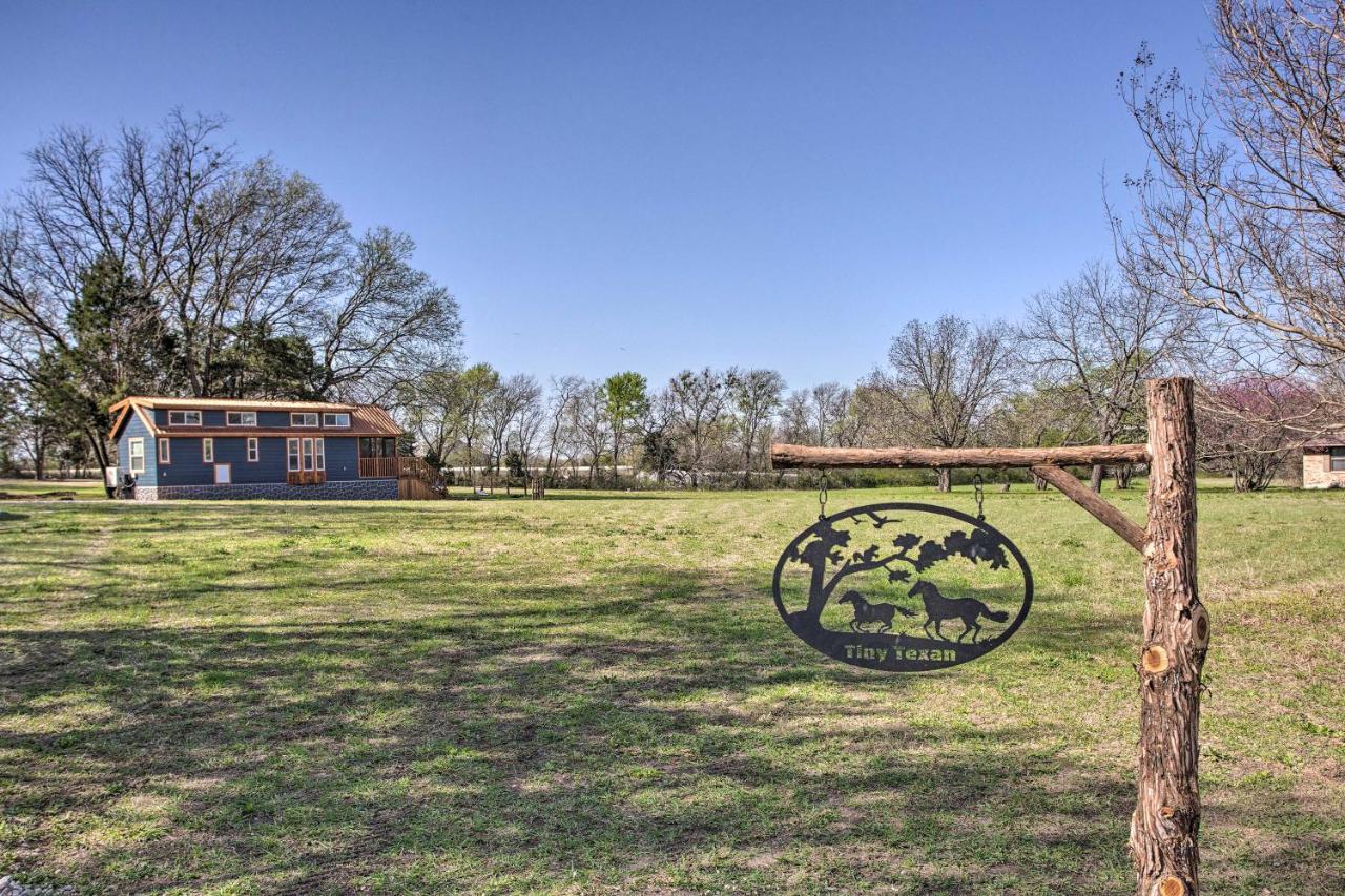 Cozy Mckinney Tiny Home With Porch And Fire Pit! Exterior foto